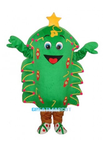 Christmas Tree Mascot Adult Costume