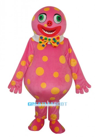 Spotted Clown Mascot Adult Costume