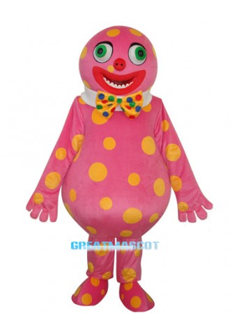 Spotted Clown Mascot Adult Costume