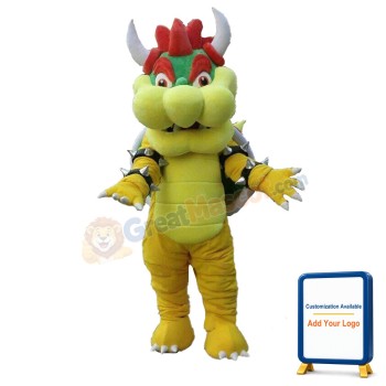 Cartoon Dragon Mascot Costume
