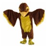 Adult Brown & Yellow Eagle Mascot Costume