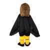 Adult Strong Black & Brown Eagle Mascot Costume