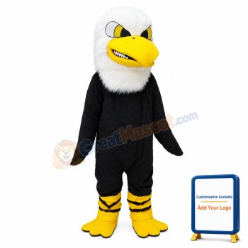 Basic Cartoon Black Eagle Mascot Costume