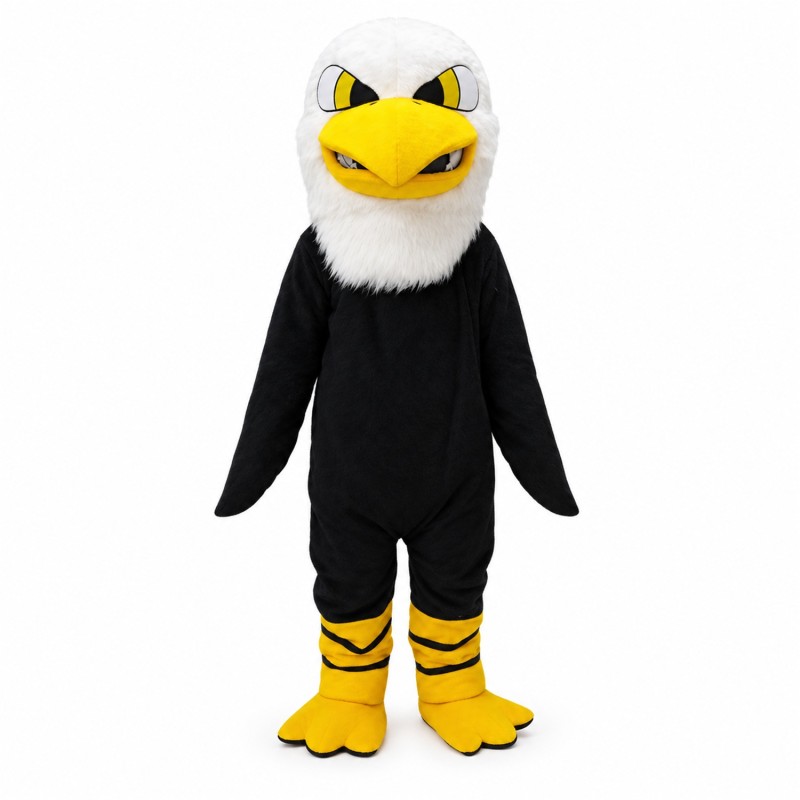 Basic Cartoon Black Eagle Mascot Costume