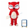 Super Cute Cartoon Red Fox Mascot Costume For Party