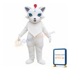 Professional New Kind Cartoon White Fox Mascot Costume