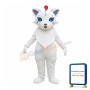 Professional New Kind Cartoon White Fox Mascot Costume