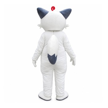 Professional New Kind Cartoon White Fox Mascot Costume