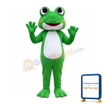 Classic Frog Masquerade Mascot Costume