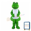 Cartoon Plush Frog Mascot Costume