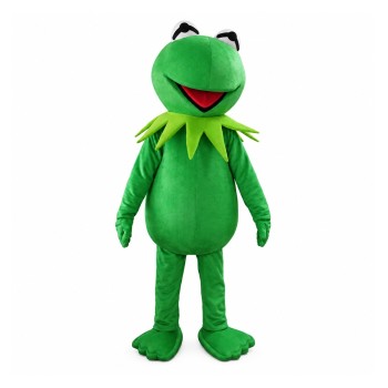 Happy Smiling Frog Mascot Costume