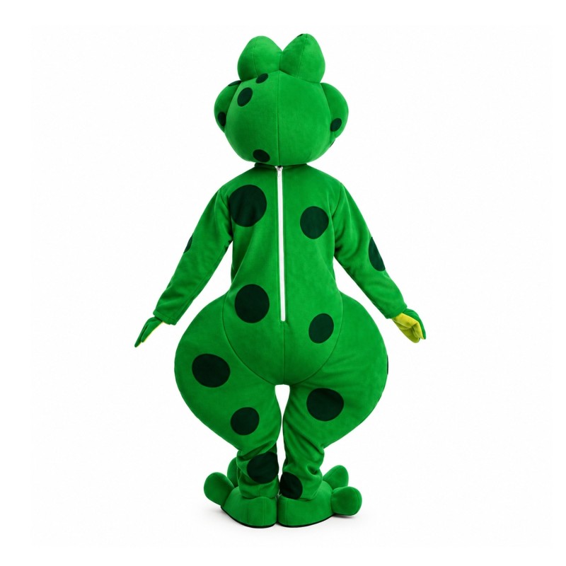 Professional Cartoon Green Snake Mascot Costume