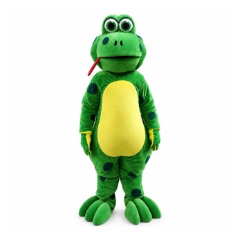 Fancy Adult Size Strong Snake Mascot Costume