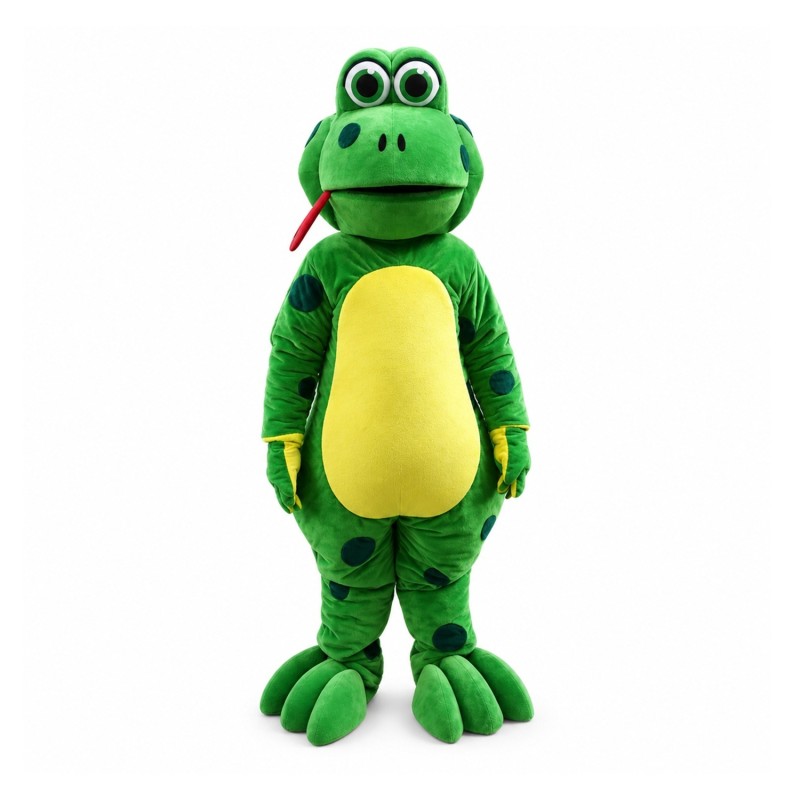 Fancy Adult Size Strong Snake Mascot Costume