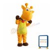 Lovely Cartoon Orange Giraffe Mascot Costume For Festival