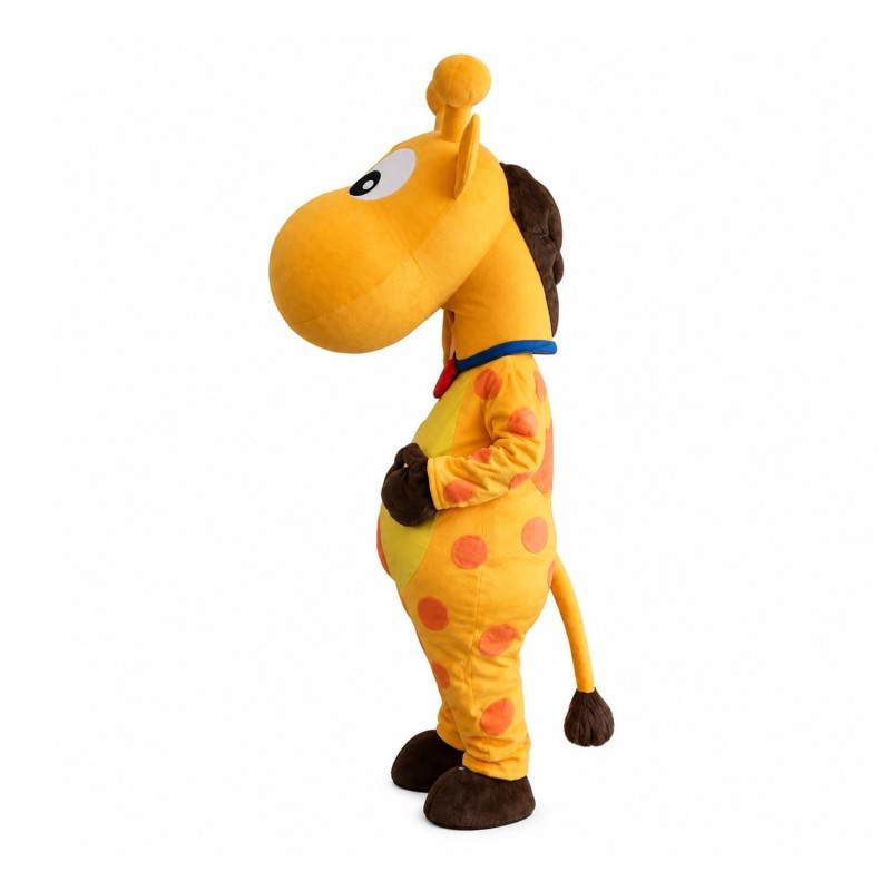 Lovely Cartoon Orange Giraffe Mascot Costume For Festival