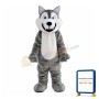 Professional Adult Grey Wolf Mascot Costume For Carnival