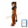 Long Fur Happy Lion Mascot Costume For Party