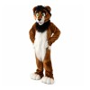 Long Fur Happy Lion Mascot Costume For Party