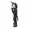 Cartoon Plush Grey Wolf Mascot Costume