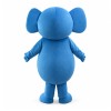 Super Cute Blue Elephant Baby Mascot Costume For Activity