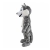 Gray Dog Mascot Costume
