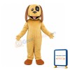 So Cute Cartoon Long Ears Brown Dog Mascot Costume