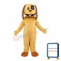 So Cute Cartoon Long Ears Brown Dog Mascot Costume