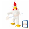 Adult Size Colorful Chicken Mascot Costume For Party