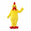 Adult Size Colorful Chicken Mascot Costume For Party