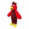 Adult Size Long Fur Red & Brown Chicken Mascot Costume