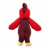 Adult Size Long Fur Red & Brown Chicken Mascot Costume
