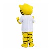 So Lovely Cartoon Yellow Tiger Mascot Costume For Party