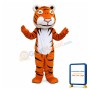 Unisex Classic Style Plush Tiger Mascot Costume