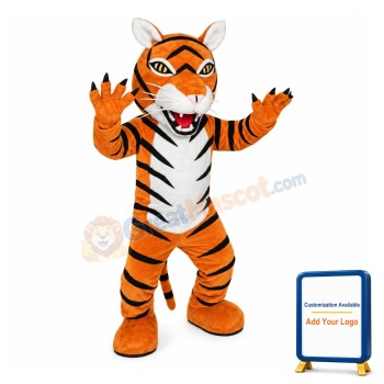Strong Tiger Mascot Costume For Carnival