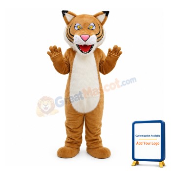Adult Friendly Tiger Mascot Costume