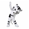 Lovely Taekwondo White Tiger Mascot Costume
