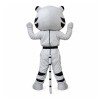 Lovely Taekwondo White Tiger Mascot Costume
