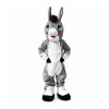 Cute Funny Grey Donkey Mascot Costume