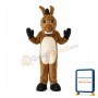 Adult Size Funny Brown Donkey Mascot Costume