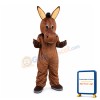 Brown Donkey Mascot Costume For Birthday Party