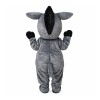 Unisex Cute Grey & White Donkey Mascot Costume