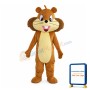 Cute Smiling Squirrel Mascot Costume