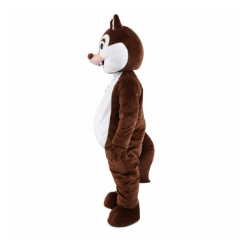 New Version Pleasant Plush Brown Squirrel Mascot Costume