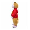 Pleasant Chipmunk Brothers With Colorful Top Mascot Costume