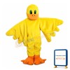 Smart Plush Yellow Duck Mascot Costume