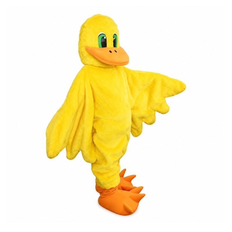 Smart Plush Yellow Duck Mascot Costume