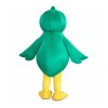 Super Cute Green Duck Mascot Costume For Theme Event