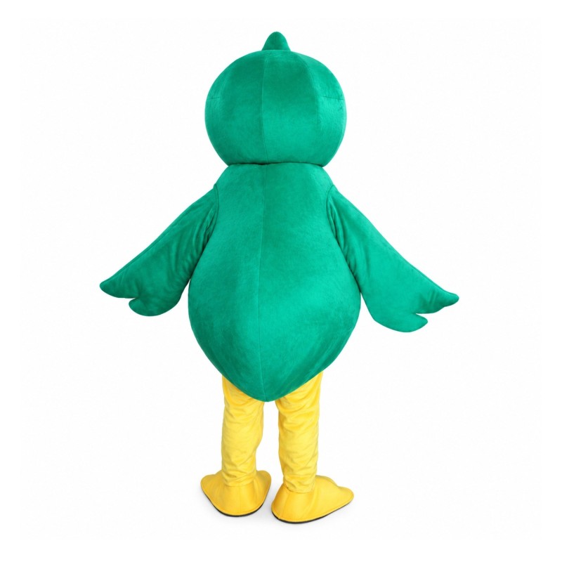 Super Cute Green Duck Mascot Costume For Theme Event