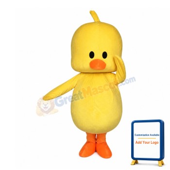 Cute Cartoon Duck Mascot Costume For Party Game